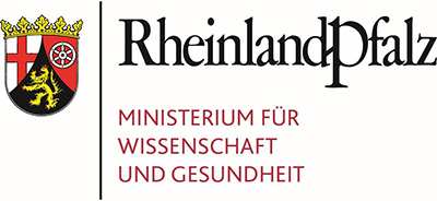 Logo: Ministerium für Wissenschaft und Gesundheit – Rheinland-Pfalz